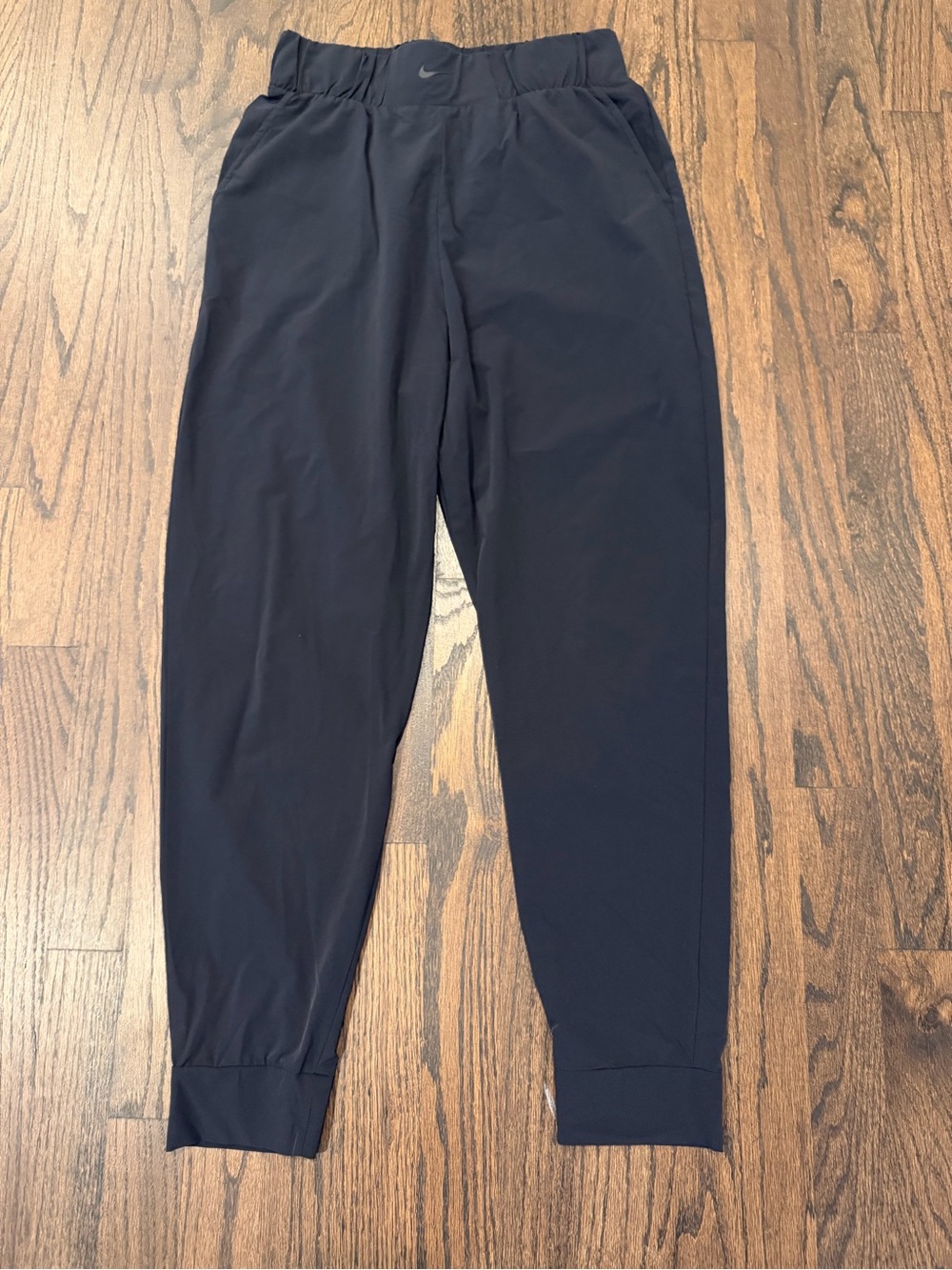 Nike Black Women's Jogger Track Pants with Swoosh Waistband